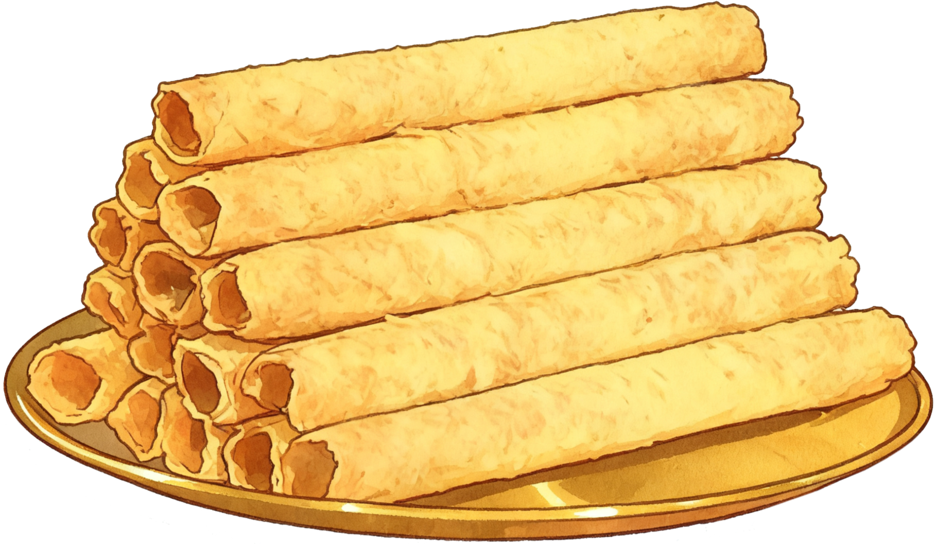 Handmade Butter Egg Rolls: A Must-Try Delicacy in Hong Kong