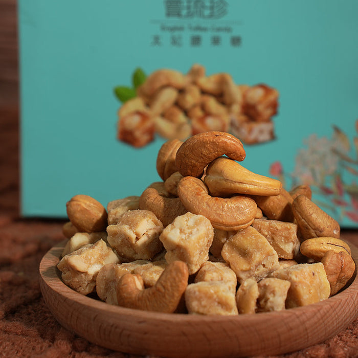 Try Liuzhen Toffee Cashew Candy
