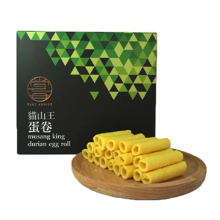 嘗琉珍 TART ADDICT-貓山王榴槤蛋卷