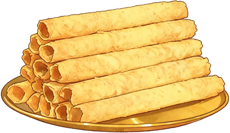 Handmade Butter Egg Rolls: A Must-Try Delicacy in Hong Kong