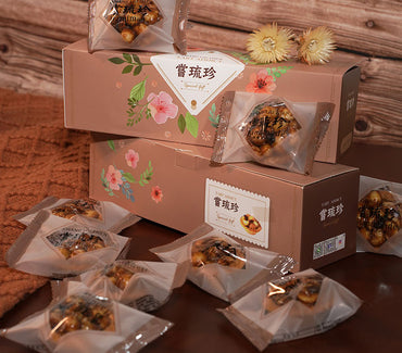 嘗琉珍 夏威夷果仁豆塔(咖啡味)