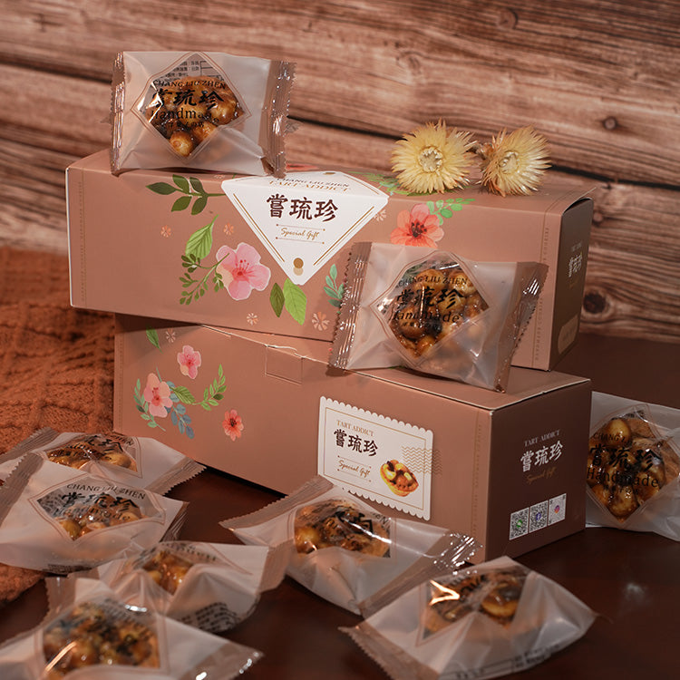嘗琉珍 夏威夷果仁豆塔(咖啡味)