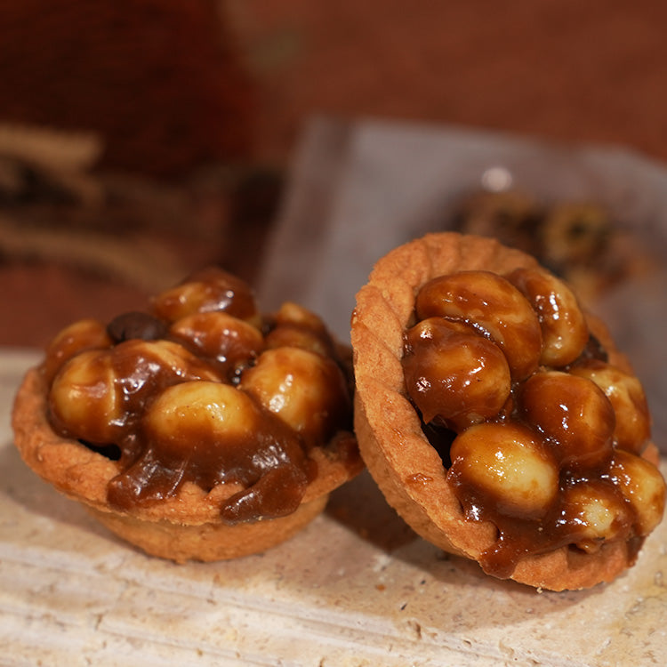 嘗琉珍 夏威夷果仁豆塔(咖啡味)