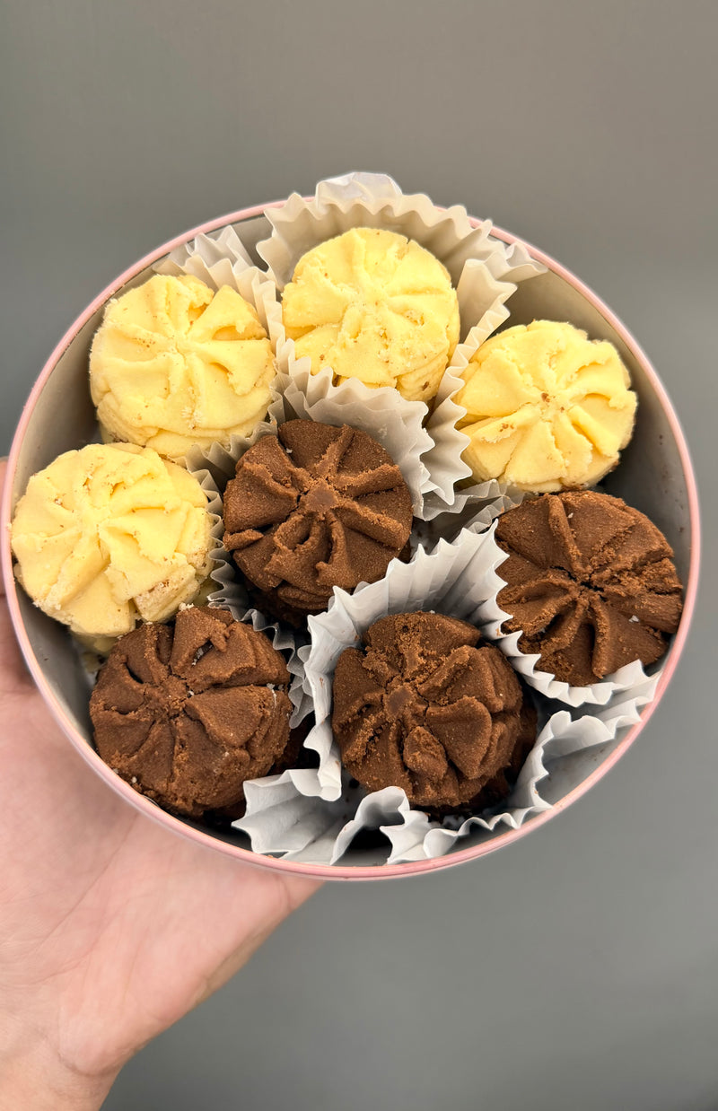 原味朱古力雙拼曲奇 Double Flavour Cookies