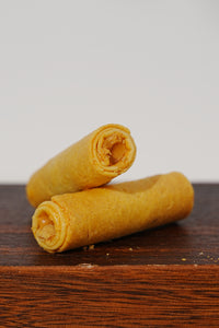 คุกกี้ไข่ม้วนไส้เนยถั่วสูตรโบราณ