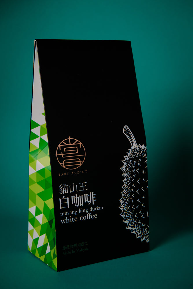 Tart Addict Musang King Durian White Coffee 350G (10 packs)